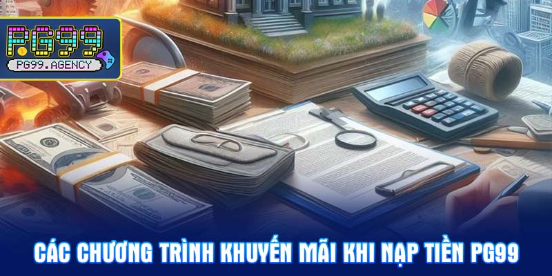 Các chương trình khuyến mãi khi Nạp tiền PG99