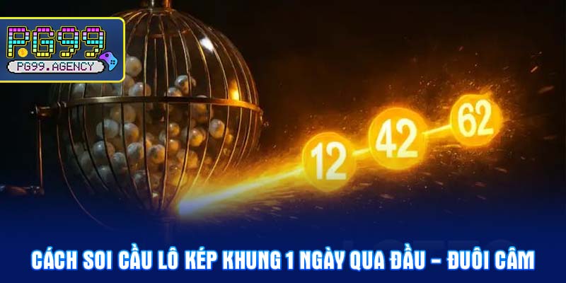 Cách soi cầu lô kép khung 1 ngày qua đầu - đuôi câm