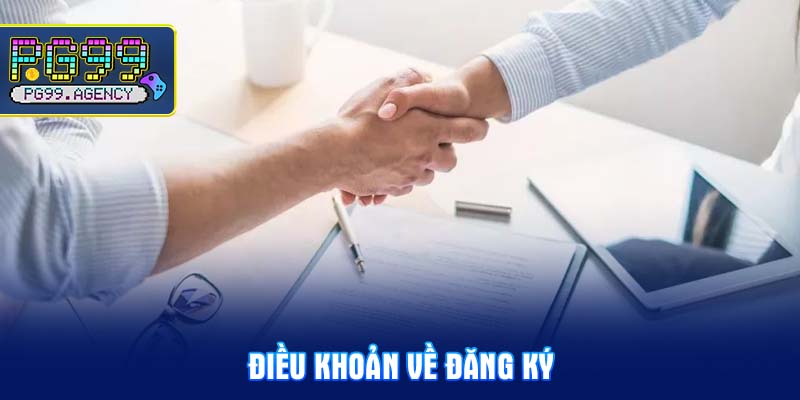 Điều khoản về đăng ký